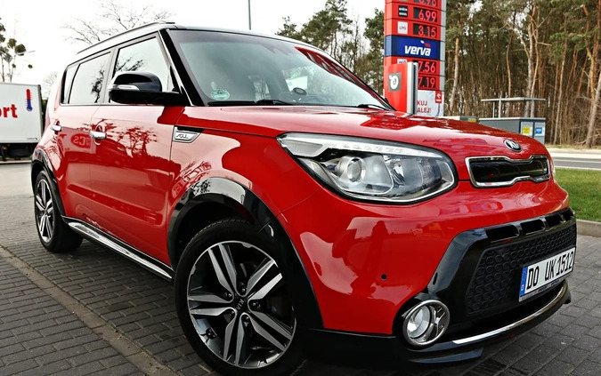 Kia Soul cena 44000 przebieg: 166000, rok produkcji 2014 z Piaski małe 781